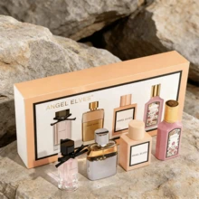 3pc/4pc Exquisite And Elegant Perfume Gift Set, Each Bottle Containing 1.01 Ounces. The Fragrance Is Long-Lasting, Providing 24 Hours Of Scent. Convenient To Carry And Suitable For All Occasions, It's The Perfect Gift For Your Loved Ones. - 甜美風 - 查看 5