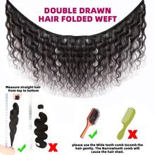 NARNI Body Wave Human Hair Extensions 15A Raw Body Wave Human Hair Bundles Human Hair 100% Unprocessed Brazilian Boutique Virgin Hair Extensions,Double Wefts,Triple Lifespan Brazilian Hair Weaving 8-32 Inch 1 Bundle 100g Natural Black Color For Women - Natural Black - Xem 6