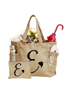 1/2/3 pezzi Set di borse a tracolla in lino con lettera iniziale, borse da spiaggia con monogramma da A a Z con tasche laterali in rete e pochette abbinata, ideale per trasportare gli essenziali da spiaggia, la spesa, gli articoli quotidiani e aggiungere un tocco preppy personalizzato agli outfit estivi, adatto per gli amanti della spiaggia, damigelle, studenti, donatori di regali, perfetto per gite in spiaggia, giornate in piscina, picnic, shopping, addii al nubilato, borsa da shopping riutilizzabile - Multicolore - Visualizzare 53