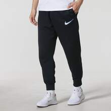 Nike adidas Fi Ent Wvpt 跑步訓練健身舒適休閒透氣純色運動褲 男款 - 黑色 - 查看 2