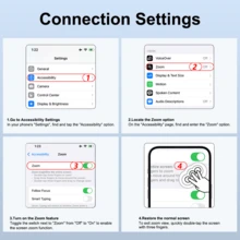 Wireless Rotary Remote Control Ring Compatible With Mainstream Social Media Short Video Platforms, IOS/Android Systems, Hands-Free Scrolling Shooting, 40mAh Battery, Ideal For Vacation, Travel And Other Occasions As A Portable Camera Shutter Remote Control - Multicolor - View 12