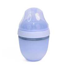 1pc Baby Bottle, 0-3 Months Infant Bottle, 150ml Anti-Colic, Silicone Anti-Drop Reusable Bottle, Easy To Clean - 彩色 - 查看 9