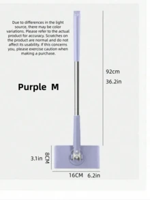 1pc Multi-Functional Household Face Towel Mop Clip, Easily Detachable Small Mop For Cleaning Bathroom, Shower Room, Walls, Glass, With Automatic Clamp - Multicolor - View 10