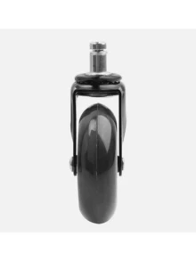 5 Piece Set Office Chair Castors Ø11mm Hard Floor Castor Quiet Chair Castors Swivel Chair Castor Black And Clear 73mm Wheel Diameter 22mm Wheel Width - A - 查看 5