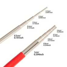 3/2/1pc Coiling Pliers + 5-Section Coil Rod, Round Ring Wire Winding Core Rod, Jewelry Making Kit, Steel Wire Loop Tool Set, For Jewelry Making, Wire Winding, Beading Crafts, Wire Coiling And Jump Ring Shaping DIY - Multicolor - View 3