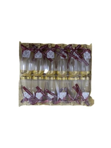 Customizable Transparent DIY Plastic Champagne Bottle, Chocolate Candy Box, Mini Wedding Bow Ribbon Bottle Shaped Gift Box For Party, Baby Shower, Birthday, Wedding, Kids Candy Packaging - Multicolor - View 15