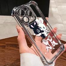 Smartphone Case / Angel Bunny And Pink Ribbon Case 12 Mini Smartphone Case Smartphone Case For 14 Plus/15 Plus/17 Pro Max/14 Pro Max/15 Pro/12 Pro/16 Pro/12 Pro Max/16 Pro Max/Pixel 8a 5G/14 Pro/17 Pro/15/ Pixel 10 Pro/Air/ Pixel 9A 5G/16e/16 Plus/13 Pro Max/16/15 Pro Max/ 13 Mini/17/ 13/12/ 13 Pro/14 - 銀色 - 查看 21