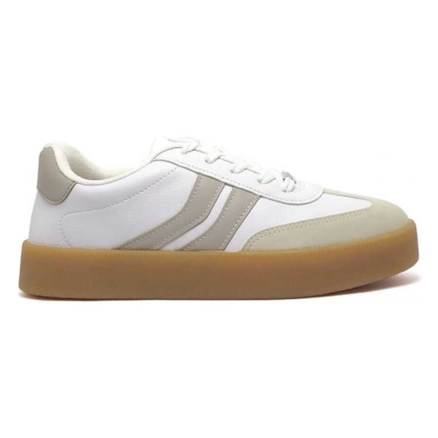 Vizzano 1444-100 Casual Original Comfortable Stylish Sneakers - 白色和灰色 - 查看 1