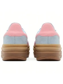 Adidas Gazelle Bold J 'Clear Sky Semi Pink Spark'kid's/Women's -JI3384 - 淺藍色 - 查看 5