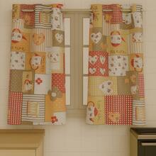 Oxford Kitchen Curtain, Plain And Patterned, 2.00 X 1.50 – Charm And Practicality - Trà ngọt - Xem 2