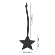 Personalized Star-Shaped Luggage Tag With Name - Cute Multicolor Pendant Suitable For Daily Travel Outfit Personalized Star-Shaped Luggage Tag With Name - 10 Colors Personalized Leather Keychain Suitable For Luggage Colorful Star-Shaped Boarding Pass Suitable For Luggage Personalized Star-Shaped Luggage Tag Suitable For Travel Accessories Leather Star-Shaped Luggage Tag With Name - Cute Travel Luggage Tag Keychain Portable Five-Pointed Star Decor - Multicolor - View 8