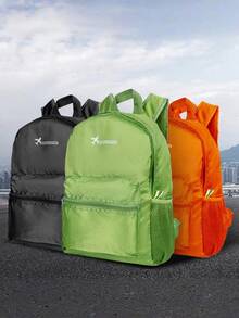 可折叠旅行包，大容量背包，女士户外徒步骑行包 - 多色 - 查看 1