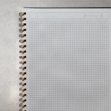 Cuaderno Profesional "Gatitos Cósmicos" (100 hojas) Cuadro Chico - B - Ver 3