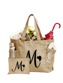 1/2/3 pezzi Set di borse a tracolla in lino con lettera iniziale, borse da spiaggia con monogramma da A a Z con tasche laterali in rete e pochette abbinata, ideale per trasportare gli essenziali da spiaggia, la spesa, gli articoli quotidiani e aggiungere un tocco preppy personalizzato agli outfit estivi, adatto per gli amanti della spiaggia, damigelle, studenti, donatori di regali, perfetto per gite in spiaggia, giornate in piscina, picnic, shopping, addii al nubilato, borsa da shopping riutilizzabile - Multicolore - Visualizzare 30