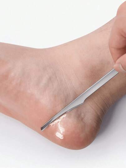 Herramienta para eliminar la piel muerta - Barra exfoliante y raspador de talones para el cuidado diario de los pies en el hogar