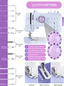Sewing Machines - White - View 5