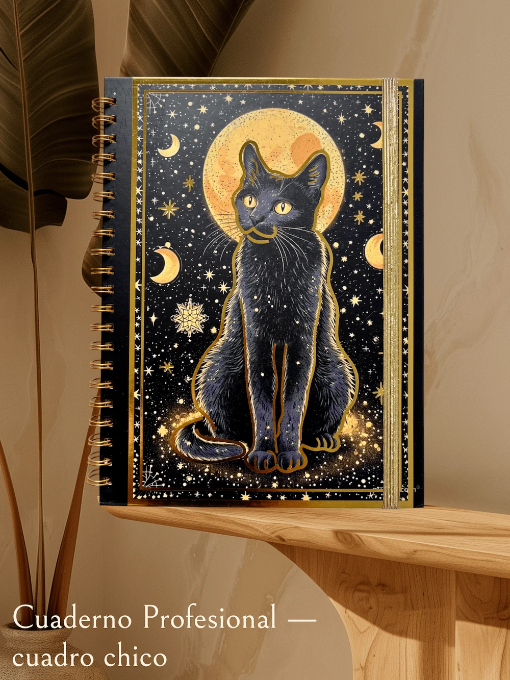 Cuaderno Profesional "Gatitos Cósmicos" (100 hojas) Cuadro Chico - B - Ver 1