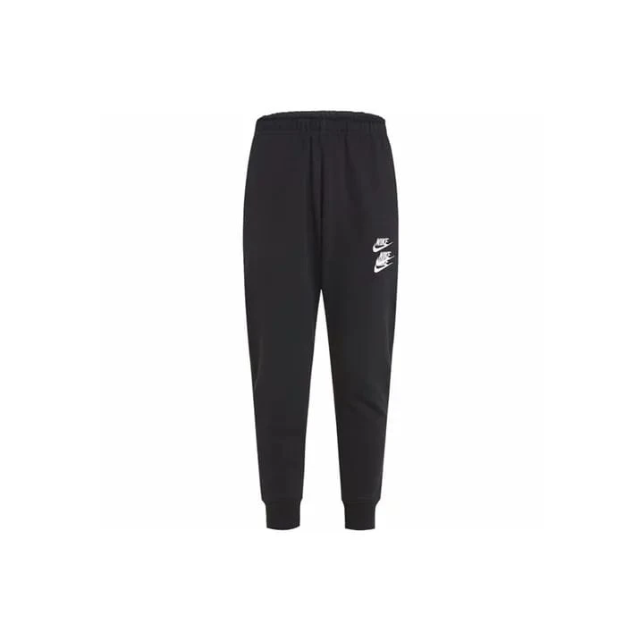 Nike Adidas FOS Solid Color Skin-Friendly Comfortable Knit Sports Pants For Men - Black - View 1