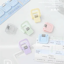 4pcs Multi-Functional Mini Clips, Planner Clips, File Folder, Cute Exam Paper/Document Organizer - Sets - View 6