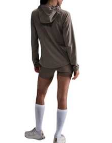 Nike Swift Repel 連帽柔軟透氣外套外套女用貂棕 - 貂棕 - 查看 5