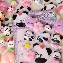 可爱熊猫3D贴纸 - 闪亮彩虹转印贴纸，适用于剪贴簿和手工DIY | 美观创意装饰，适用于iPad、笔记本电脑、计划本、水瓶、相册装饰，情人节和新年礼物 - 貼紙71 - 查看 3