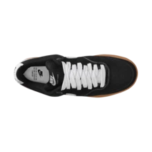 Nike Court Vision 舒適貼合 低筒 板鞋 男女同款 黑白 IO7727-001 - 黑色 - 查看 5