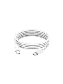 20W PD 快充 Lightning 傳輸線，相容 Apple 14 13 12 11 Pro Max Mini 14 8 Plus X XR XS，USB-C 傳輸線，適用遊戲與耳機配件，支援快充與同步 - 白色 C-C - 查看 10