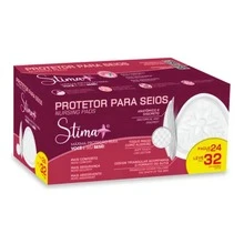 KIT MATERNIDADE ROSQUINHA + ABSORVENTE PARA SEIOS C/ FITA ADESIVA 32 UNIDADES - Branco - Visão 3