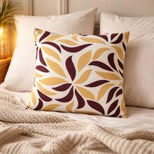 1 Cushion Cover With Zipper 40x40 Collection 2024 Gorgeous - FLORAL - Khaki Arabesque - View 2