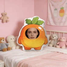 Customizable Cat Photo Pillow DIY Pet Memorial Gift 3D Animal Image Pillow Personalized Lost Dog Gift Dog Photo Cushion Christmas Gift - Radish - View 5