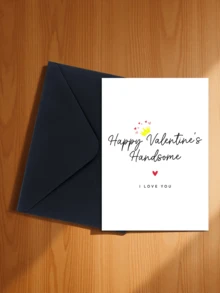 2 szt./zestaw zabawnych, kreskówkowych kartek walentynkowych z kopertami – dla niego, męża i chłopaka, romantyczny prezent dla mężczyzn, różnorodne wzory świąteczne, odpowiednie również dla rodziny, przyjaciół i współpracowników – puste miejsce w środku na osobiste życzenia – odpowiednie na Nowy Rok, Walentynki, urodziny, gratulacje i okazje do wyrażania wdzięczności - C - Zobacz 25