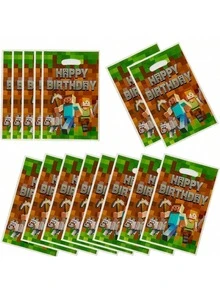 Game Peripheral Party Gift Bag, Children's Birthday Gift Candy Tote Bag, Perfect For Birthday Party Gift Bags - Multicolor - View 2