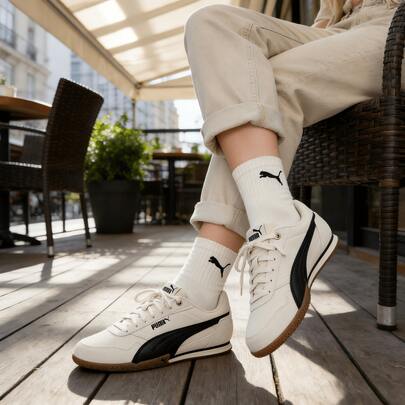 Puma Women's Casual Sneakers BELLA DONNA SD Outdoor Sports Shoes, Comfortable For Daily Wear