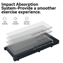 2.5HP Under Desk Treadmill, Portable Walking Pad For Home & Office, Compact Running & Walking Machine With Remote Control, LED Display, Black - Xem 6