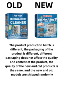 JUE FISH 20pcs Dishwasher Cleaner Tablets - Powerful Descaling & Degreasing Capsules, Deep Cleaning For Dishwasher, Natural Ingredients, Kitchen Cleaning Supplies - Multicolor - View 9