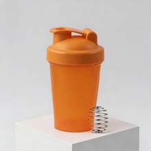 400ml/16oz Protein Powder Shaker Bottle With Mixing Ball, Leak-Proof, Suitable For Gym, Workout, Smoothie Blending (Pink/Pink Bottle, 16oz-400ml-1pc) - Multicolor - View 15