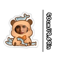 Customizable Cat Photo Pillow DIY Pet Memorial Gift 3D Animal Image Pillow Personalized Lost Dog Gift Dog Photo Cushion Christmas Gift - Kapibala - View 12