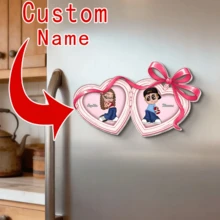 C-cartoon Heart-shaped Refrigerator Magnet