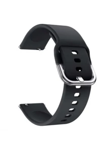 20mm Silicone Smartwatch Band With Quick Release Buckle - Compatible With Samsung Galaxy Watch 3/4/5/7, Active 2, S2/S3, GT, GTR - Colorful Replacement Strap, Smartwatch Accessories | Smooth Band | Smooth Band Surface - Multicolor - View 9