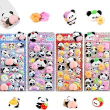 可爱熊猫3D贴纸 - 闪亮彩虹转印贴纸，适用于剪贴簿和手工DIY | 美观创意装饰，适用于iPad、笔记本电脑、计划本、水瓶、相册装饰，情人节和新年礼物 - 貼紙71 - 查看 8