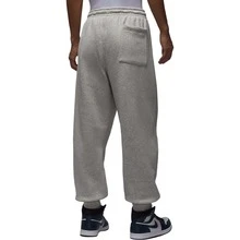 Nike Jordan Brooklyn Fleece Extra Loose Fleece Knit Jogger Pants Men's Grey - Grey - View 2