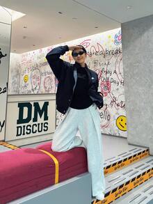 Nike Sportswear Tech Fleece FW/AW24 舒適時尚簡約百搭純色休閒褲 女款 淺灰色 - 淺灰色 - 查看 6