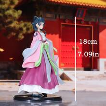 Maomao, Apothecary Diaries, Cute Girl, Anime Figure, Anime Merch Gift For Friends Birthday, Ancient Style Beautiful Girl Anime Character Statue, Collectible Figurine, Desktop Decor, PC Decoration, Small Gift, Valentine's Day Gift, Collectible - 彩色 - 查看 3