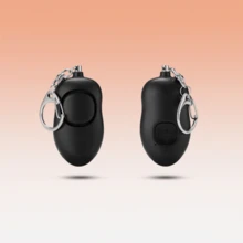 可充电个人报警器 130dB 报警器 个人安全报警器 可充电 LED 灯 适用于女性老年人 个人报警器 钥匙扣报警器 - 顏色 - 查看 4