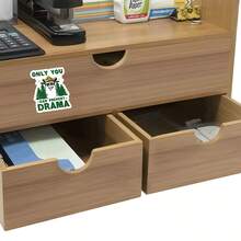 3Inch "Only You Can Prevent Drama" Vinyl Sticker. Encouragement Text Humor Rainbow Fun And Inspirational Sticker. For Employees, Managers, And Colleagues | Perfect Cubicle Decor, Gag Gift For Work, Or Motivational Reminder | Waterproof And Durable Vinyl ,It Can Be Used On Laptops, Water Bottles, Mobile Phones, Suitcases, Car Windows, Etc.You Can Also Stick Them Where You Want! - 1pc - View 6