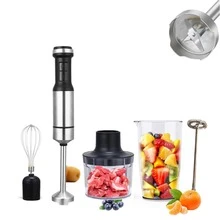 OCTAVO 800W High Power Electric Immersion Hand Blender, Stainless Steel, 12-Speed Control Single Hand Kitchen Mixer, Blender, Chopper, Ice Crusher, Detachable Beater, Easy To Clean. Suitable For Purees, Smoothies, Vegetables, Eggs,Valentine's Day And Mother's Day Gifts. - Xem 3