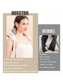Neck Massager - Beige - View 9