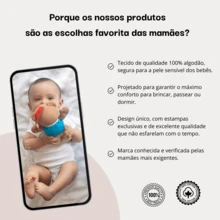 Baby Bodysuit + Shorts + Bib Set, 100% Cotton, Quality - 淺藍色 - 查看 2