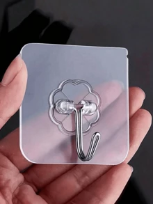 4pcs Drain Cleaning Tool Set (With Storage Hook), Includes Flexible Drain Snake And Brush, Effectively Removes Hair From Kitchen And Bathroom Sinks, Collects Hair And Cleans Pipes - White - View 9