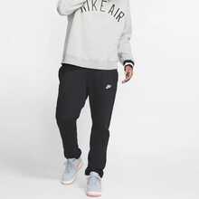 Nike Sportswear AS M NSW Club 保暖內裡保暖透氣訓練長款針織運動長褲 男款 黑色 - 黑色 - 查看 3